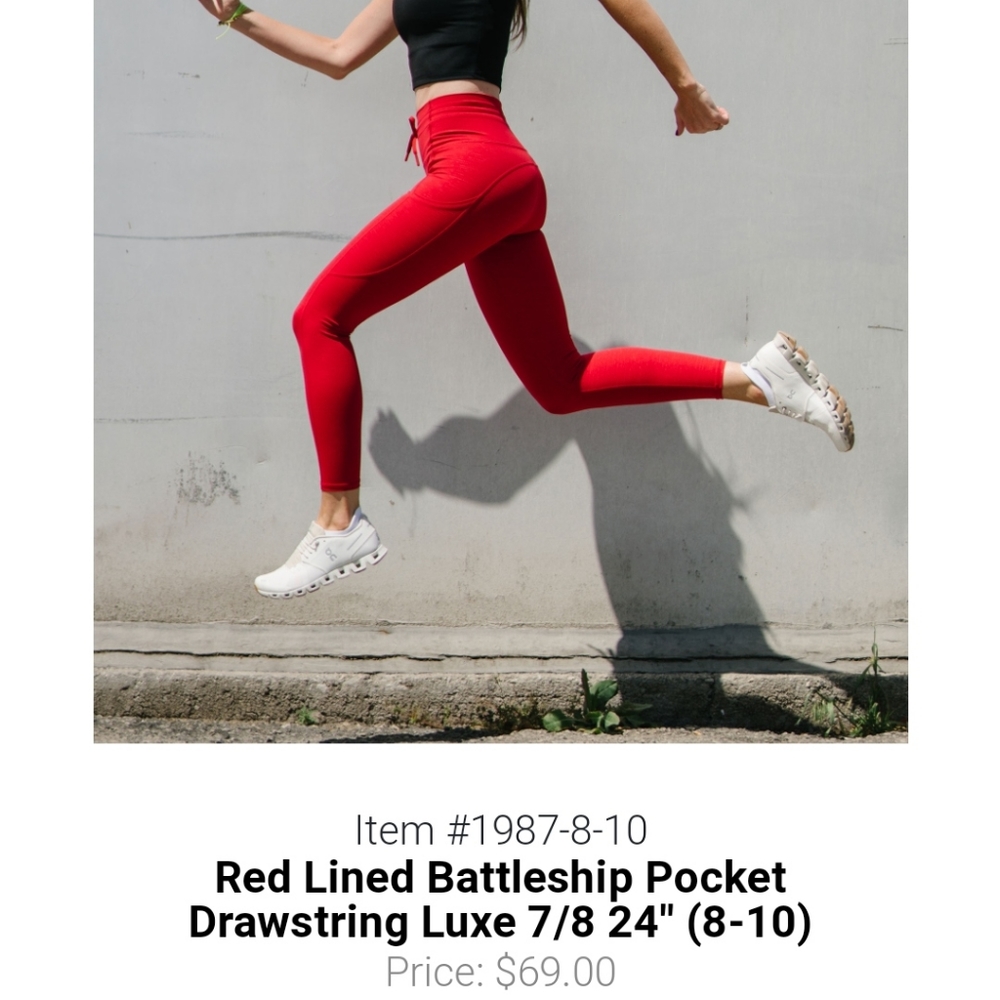 Zyia active wear 7/8 length leggings
